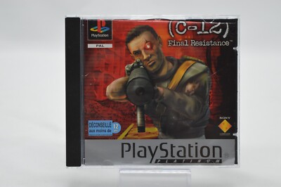 Jeu Ps1 C-12 : Final Resistance playstation 1 one vintage retro gaming jeux