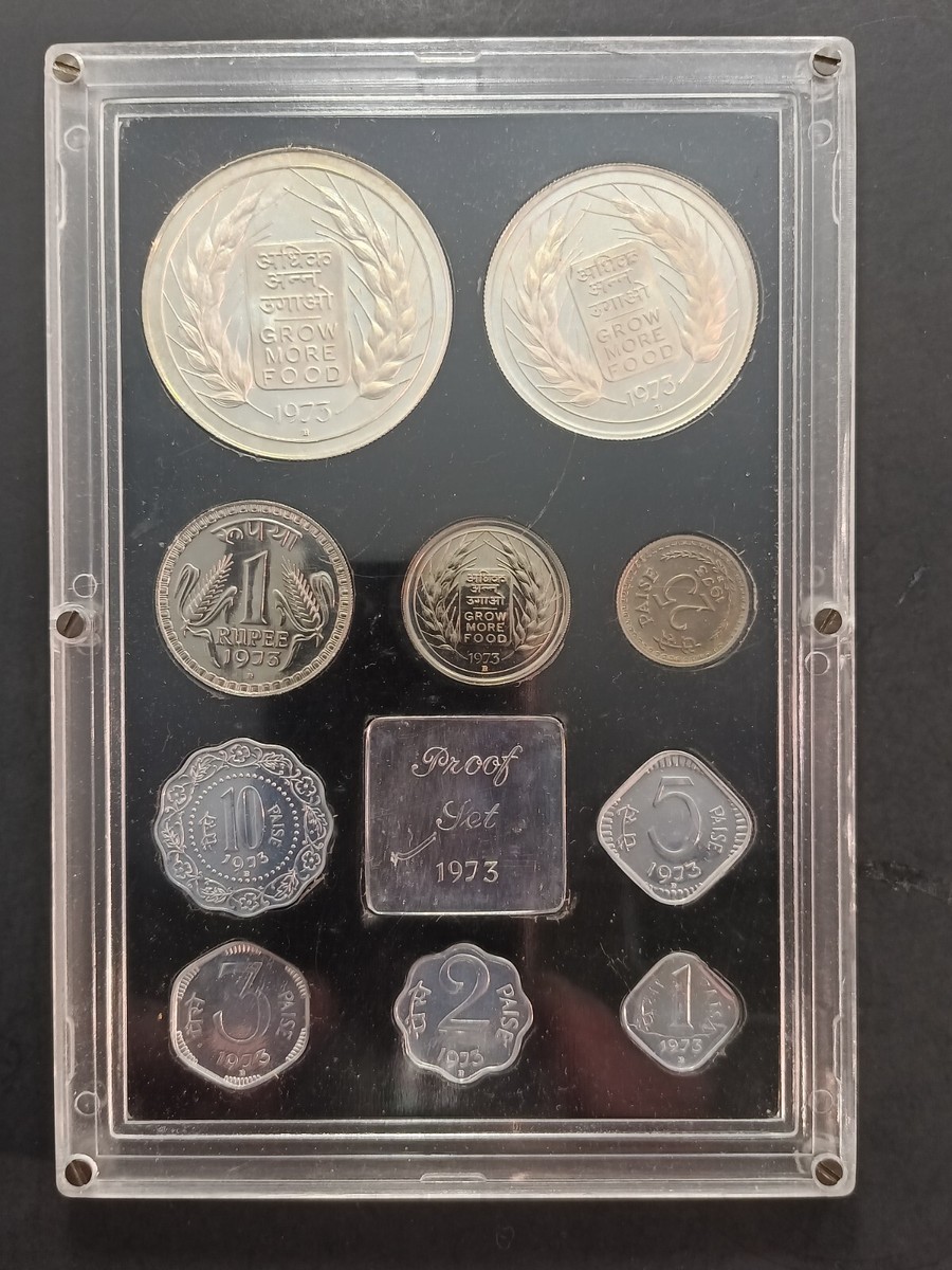 インドFAOコインセット 1973 INDIA 1973-B 20 Rupees FAO Proof #WC70188 | eBay