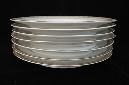 Plato de pan Haviland Limoges Albany llave griega 6 1/4 pulgadas - Imagen 10 de 10