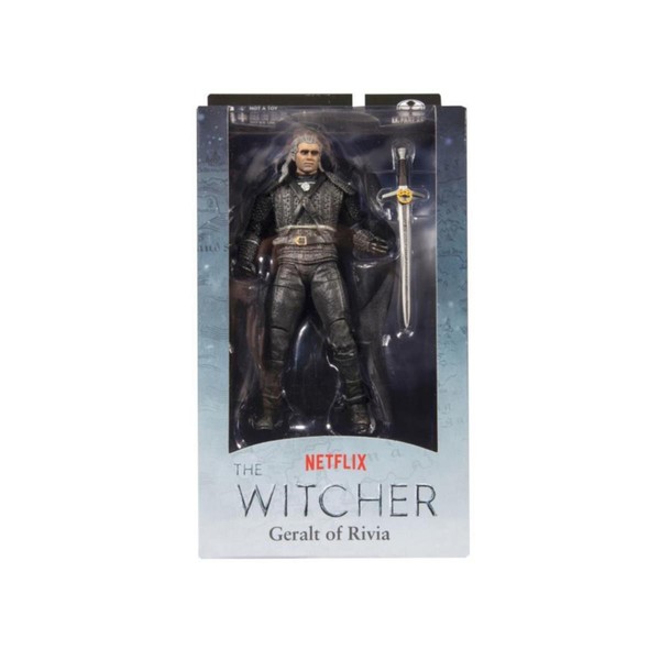 Mcfarlane The Witcher (Netflix Series) - Geralt Of Rivia - Moc / Misb-image