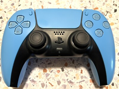 PS5 DualSense Controller With Upgraded HALL-EFFECT Joysticks Starlight Blue