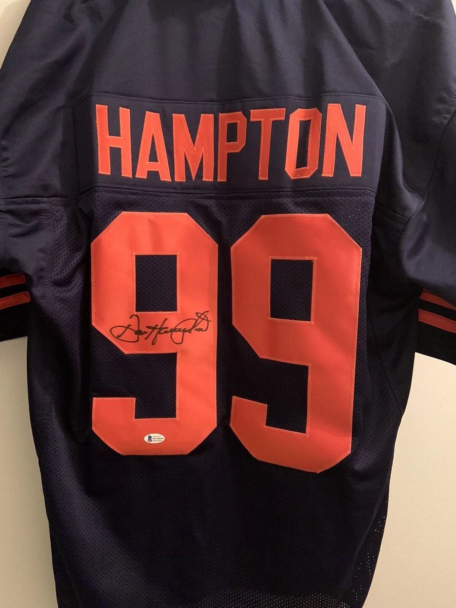 Nike Chicago Bears No99 Dan Hampton Black Men's Stitched NFL Limited 2016 Salute to Service Jersey