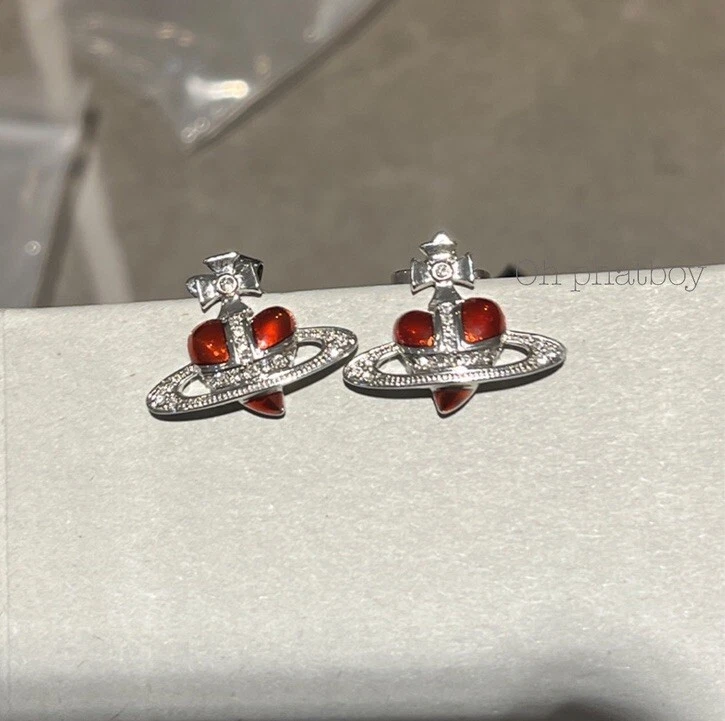 Vivienne westwood diamante orb earrings sale