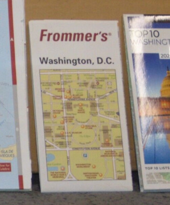 2005 Frommer's Street Map of Washington DC