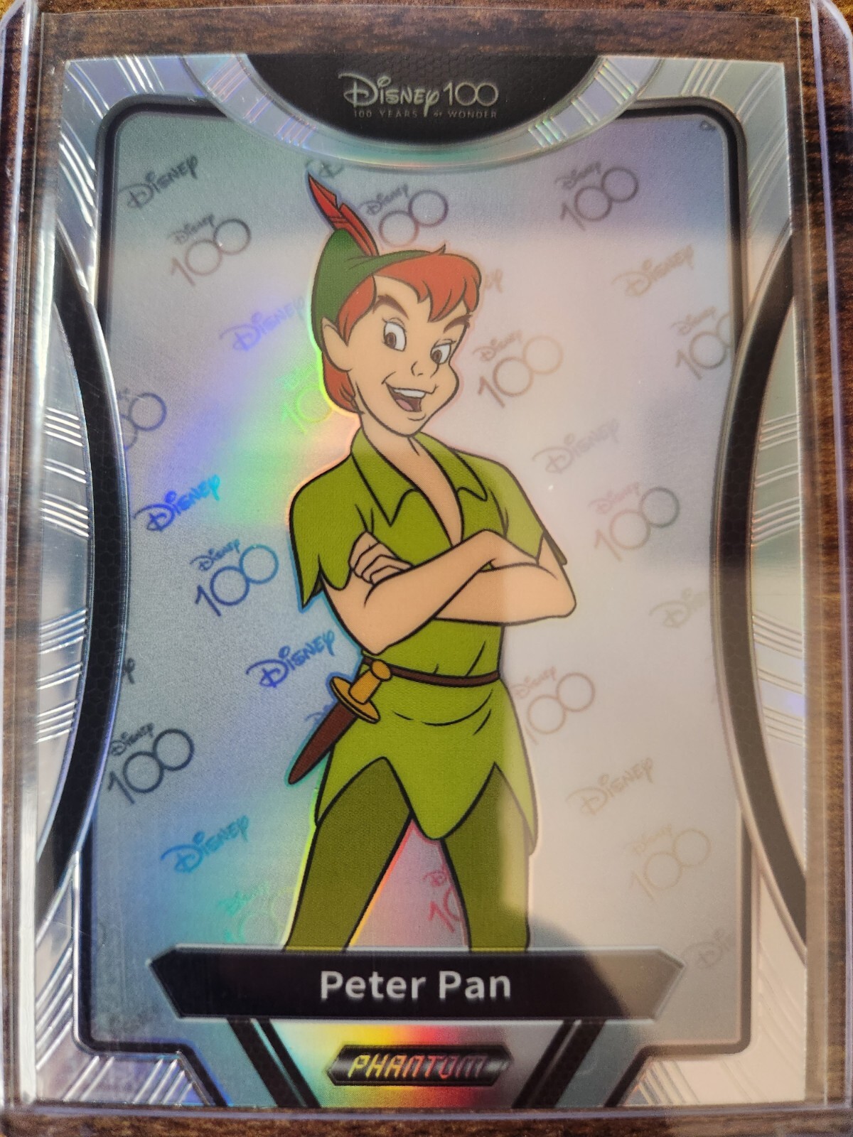 2023 Kakawow Phantom Disney 100 Years of Wonder Peter Pan Silver Holo