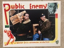 THE PUBLIC ENEMY JAMES CAGNEY 1931 SCENE REPRODUCTION 11x14 LOBBY CARD