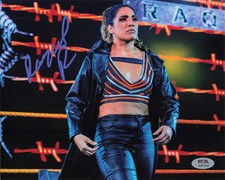 Raquel Rodriguez Signed Wrestling 8x10 Photo PSA Autographed