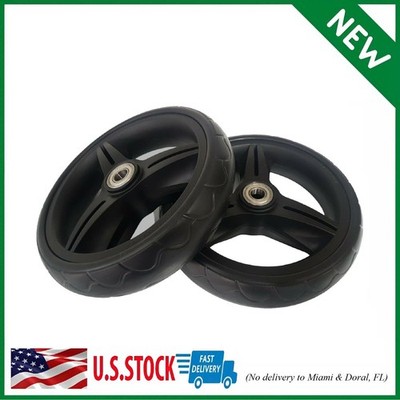 Front Wheels and Tires Kit Compatible with Uppababy Vista 2015-2019 and Vista V2