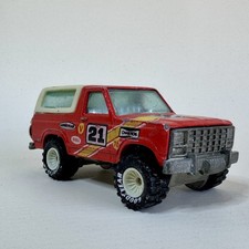 Hot Wheels Ford Bronco 4 ruote piloti veri pneumatici gomma #21 vintage 1980