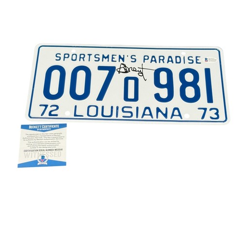 Richard Dreyfuss Signed Jaws License Plate Autographed Beckett BAS | eBay
