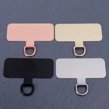 3PCS Rotatable 360 Metal Phone Tether Tab Universal Phone Lanyard Patch without
