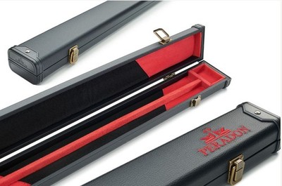 PERADON 3/4 SCHWARZ & ROT PFEILE SNOOKER/POOLHÜLLE