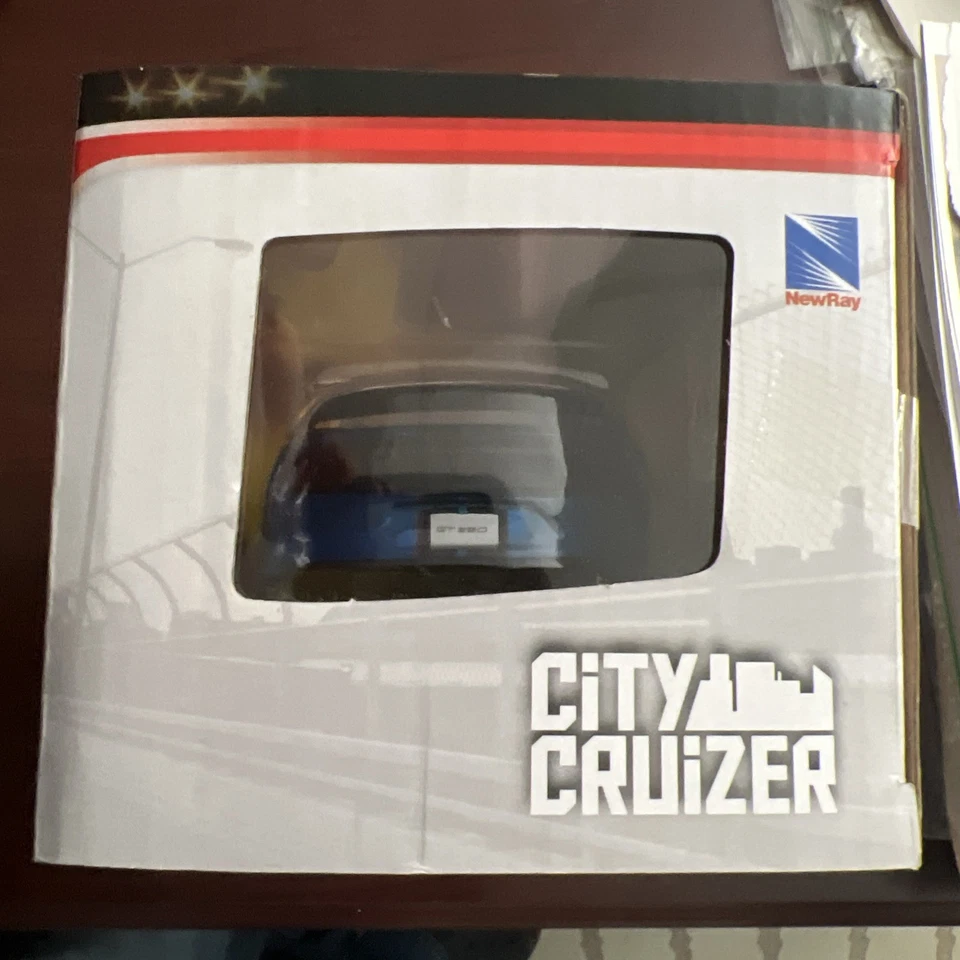 Ford Shelby GT350 R, Blue - New Ray 71833A - 1/24 scale Diecast Model Toy Car - Image 3 of 4