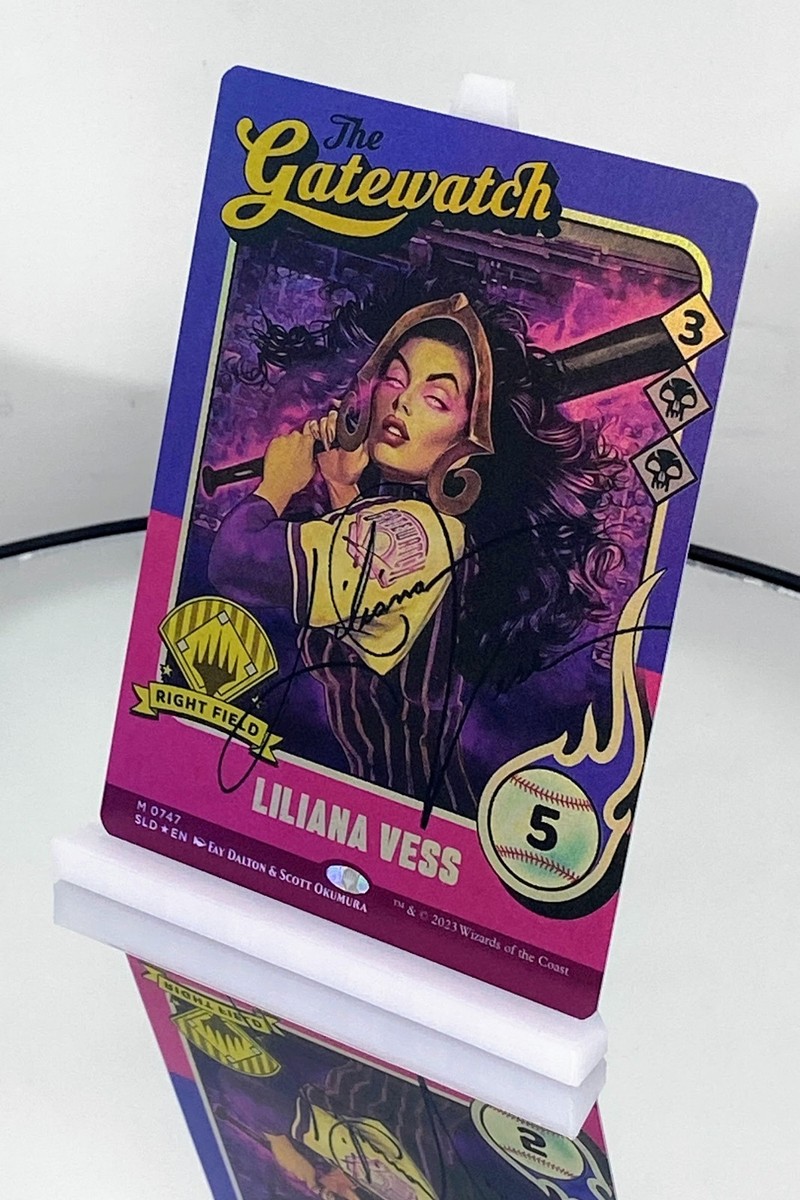 MTG Liliana Vess (747) (Autographed) - Secret Lair Drop - Foil