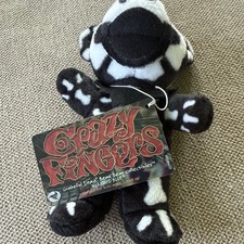 Vintage Crazy Fingers Grateful Dead 7  Bear With Tags Dated 8/13/75