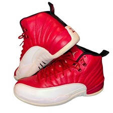 Air Jordan 12 Retro Gym Red White Men's Basketball Shoes 130690 600 Size 9.5