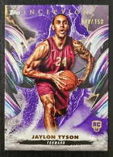Jaylon Tyson 2024-25 Topps Inception Purple Rookie /150 #13 Cleveland Cavaliers