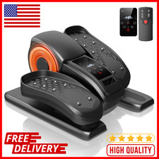 Under Desk Elliptical Machine Electric Seated Pedal Exerciser 12 Speeds NEW US