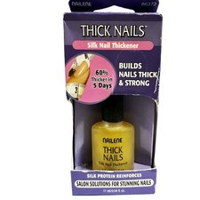 Nailene Thick Nails, Silk Nail Thickener Treatment Nail Builder Dented Box