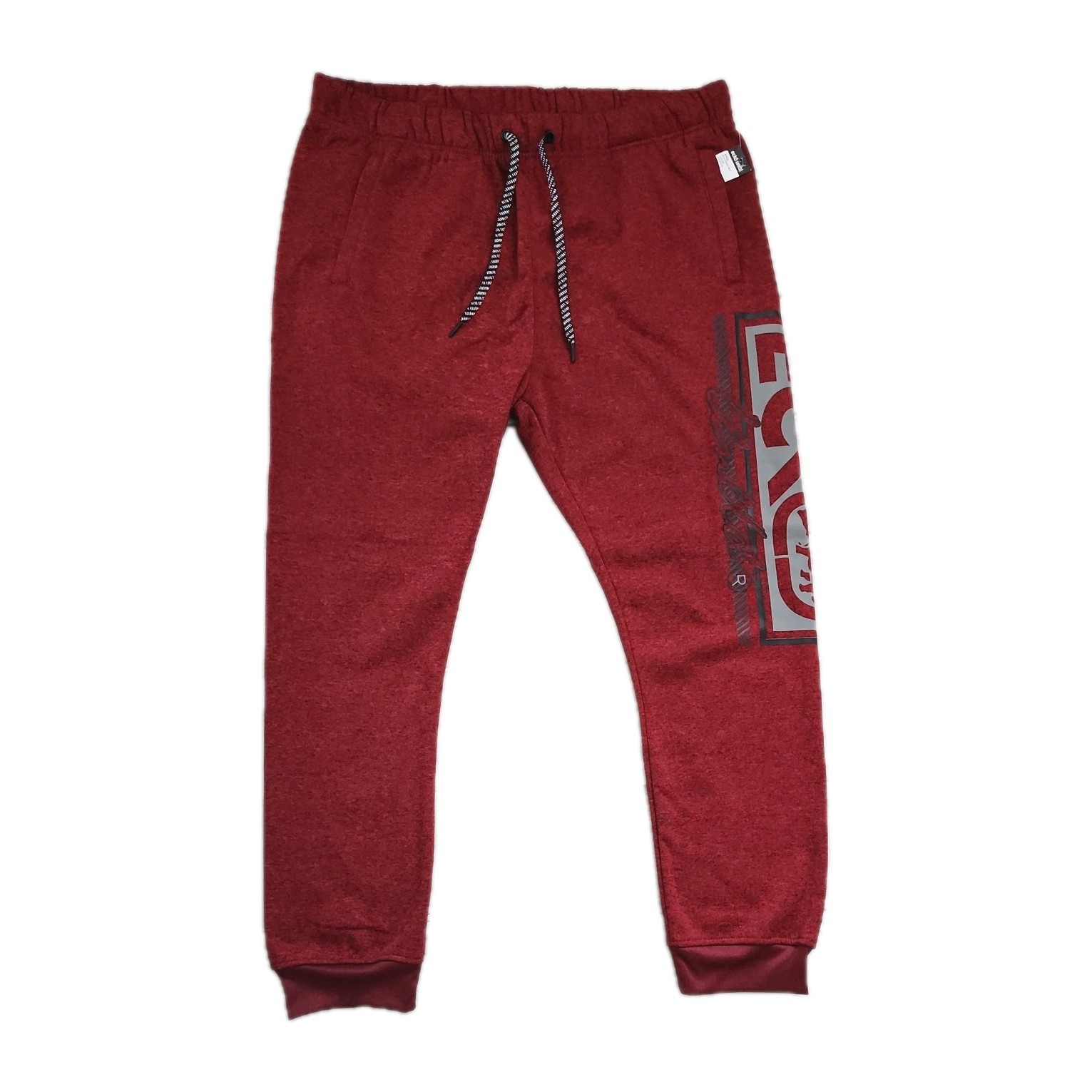 Ecko Unltd Men’s Fleece Jogger Pants Sz 2XL Red Marled NWOT