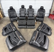 2017-2019 Ford Explorer Limited Full 3 Row Leather Interor W Captian Chairs Oem