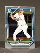 Aiva Arquette 2026 Bowman Chrome 1st Bowman Base Set #BCP-40 Marlins Prospect
