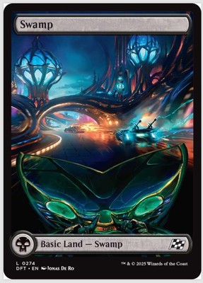 Swamp (0274) Aetherdrift Regular N MInt. Never played 
