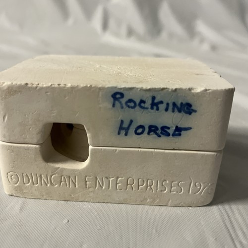 Duncan TM-44 Ceramic Mold Mini Rocking Horse Slip Mold Vintage Pottery 1976 - Picture 6 of 6