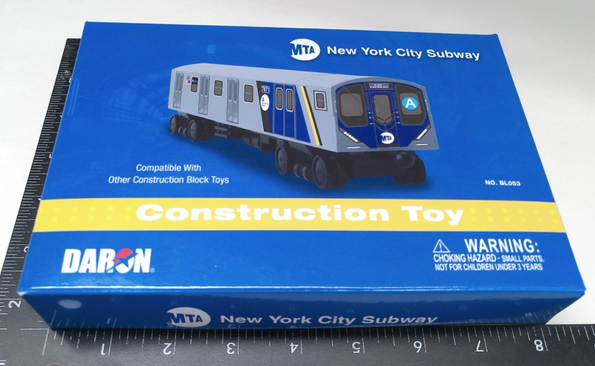 MTA NYC Subway 130 Block Construction Toy BestLock New York City