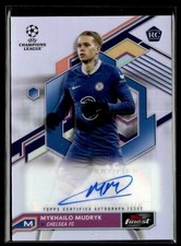 2022-23 Topps Finest UEFA Rookie Refractor Mykhailo Mudryk
