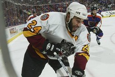 Derek MacKenzie Chicago Wolves in action at the American Hoc- Ice Hockey Photo