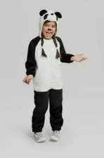 Panda Costume Toddler Child 2T/3T Unisex Hyde Eek Target Jumpsuit Halloween