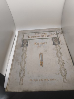 Modernes Opern Album Komet Band 2 (Ca 1880-1910, Berlin )(Original Noten)