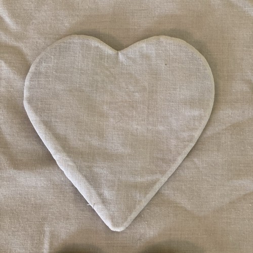 Cloth Heart Blue Red Green Coasters Mug Rug Country Cottage 4.5”x4.5” New - Picture 7 of 9