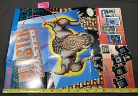 Blaster Master Poster original Nintendo NES AUTHENTIC Sunsoft Insert SUN-VM-US