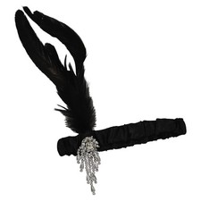 Flapper Headband Party Accessory 1 count 1/Pkg