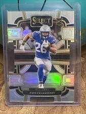 2023 Panini Select - Concourse Zach Charbonnet #86 Silver Prizm Die-Cut (RC)