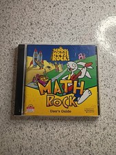 School House Rock Math Rock 1996 PC/MAC CD-ROM Windows 3.1/95 Vintage Untested