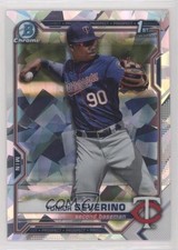 2021 Bowman Chrome Prospects Atomic Refractor Yunior Severino #BCP-140 07sj