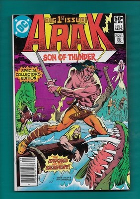 Arak Son of Thunder #1 1981 DC Newsstand Roy Thomas Colón Viking Origin