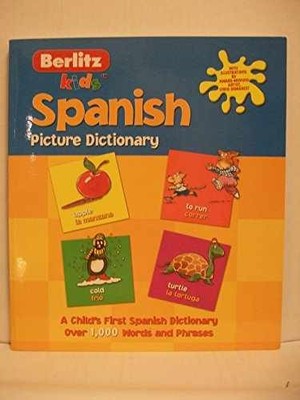Spanish Picture Dictionary - Paperback, by Berlitz - Very Good