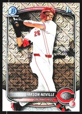 2025 Bowman Draft #BDC-109 Mason Neville Chrome Mojo Refractor