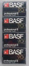 4 sealed BASF 90 Professional II High-Bias Ch...