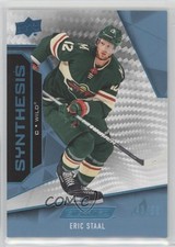 2019-20 Upper Deck Engrained Synthesis Blue 43/50 Eric Staal #S-22 0w0l