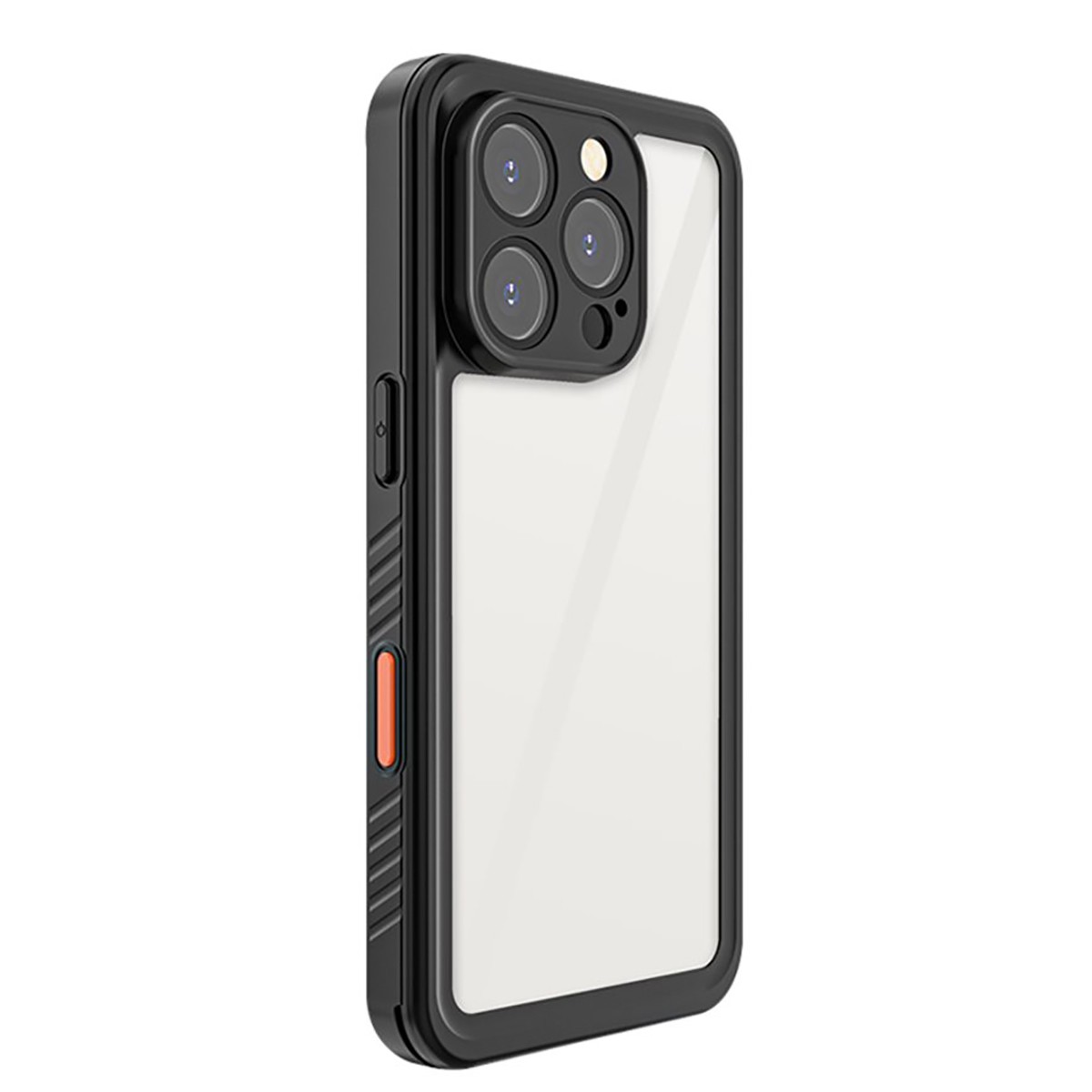Coque iPhone 16 Pro Max Eiger 360 intégrale transparente en verre trempé