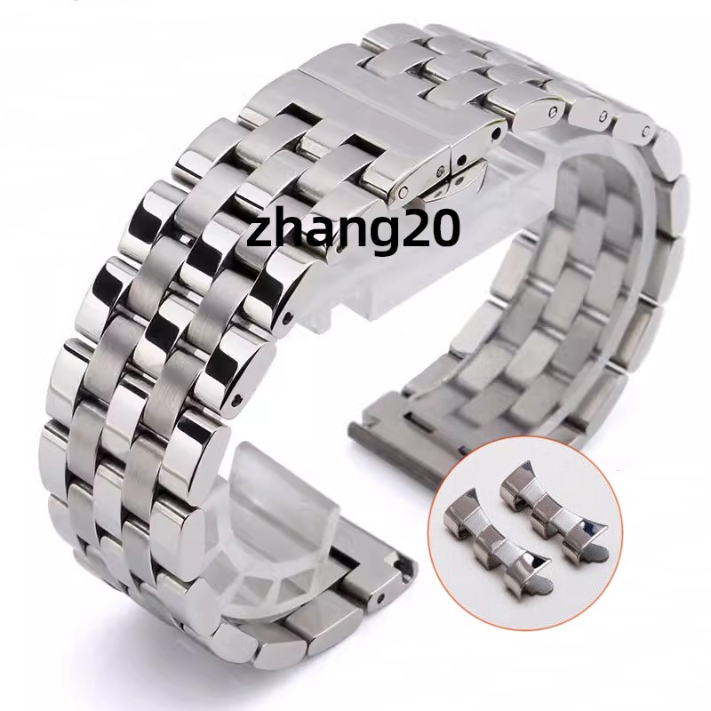 Cinturino Per Orologio Acciaio Inox Bicolor Curva 24mm Deployante 644 Watch Strap 644 1000x800 - Foto 8