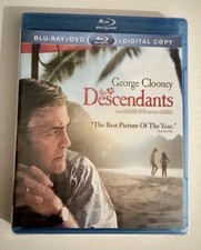 NEW The Descendants Blu-ray and DVD Combo 2012 George Clooney
