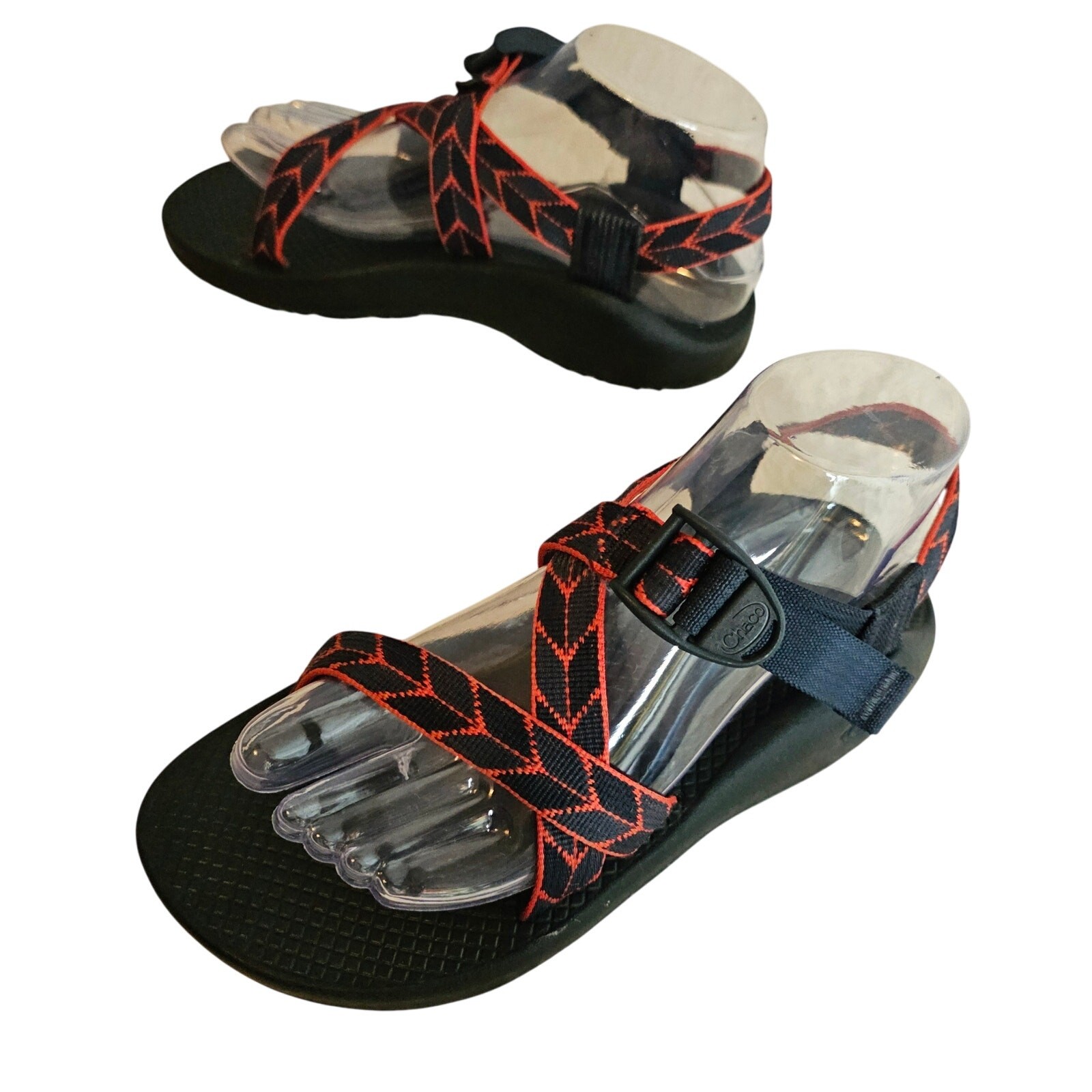 Chacos Womens Z1 Classic Red Geometric Hiking Sandals for Hiking Walking Outdoors