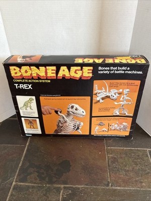 Tレックス　ボーンエイジ　ケナー　Bone Age kenner T-REX BONE AGE Action Figure T-REX Broken Right Hip 1988 Kenner Complete