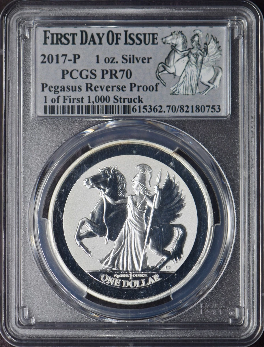 2017/イギリスヴァージン諸島/ペガサス/アテネ/NGCPF69/1oz銀貨/ Silver 2017 British Virgin Islands Coins for sale | eBay